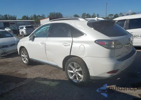 2010 Lexus Rx 350 z USA, uszkodzony, nr VIN 2T2ZK1BA3AC006018